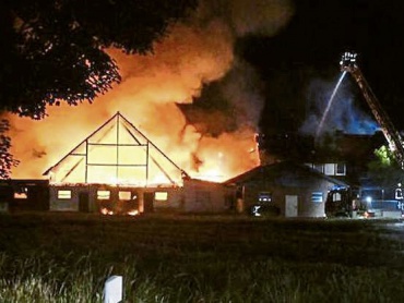 400 Schweine bei Brand verendet