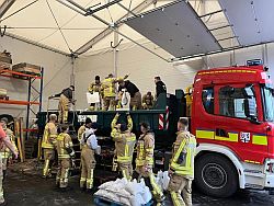 23. Dezember. Kreis Paderborn / Delbrück.