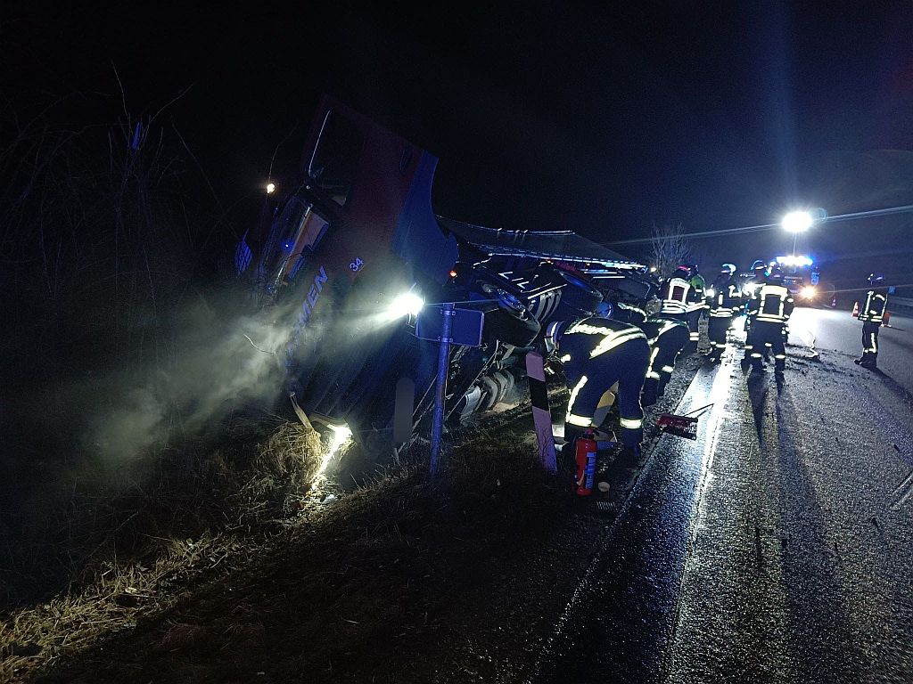 24. Januar. BAB 33 Borchen.