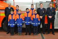 Jugendfeuerwehr Schloß Neuhaus legt Jugendflamme Stufe 1 ab